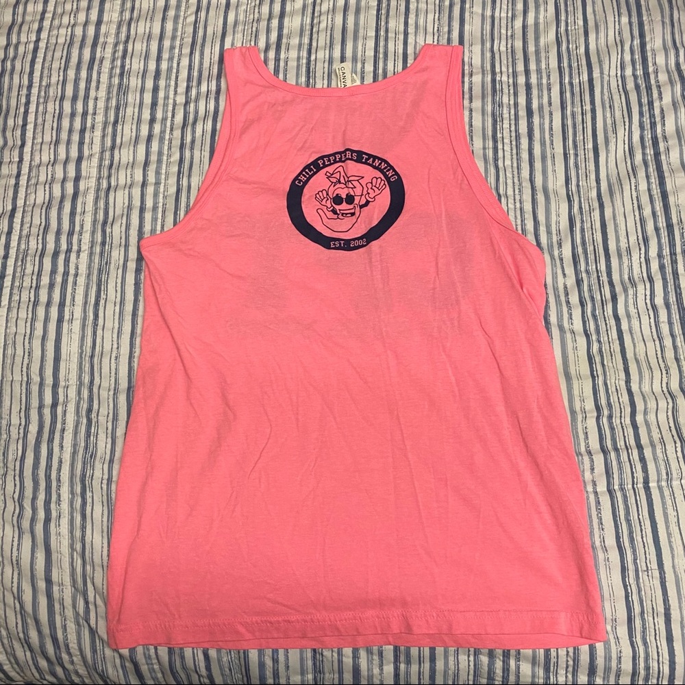 SOLD!!! Chili peppers tanning tank - Picture 3 of 4